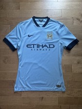 Camisa de futebol Nike Manchester City 2014/15 Home David Silva #21 masculina grande comprar usado  Enviando para Brazil