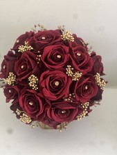 Maroon gold bridal for sale  NORTH SHIELDS