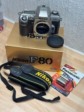 Nikon f80 silver for sale  BLACKPOOL