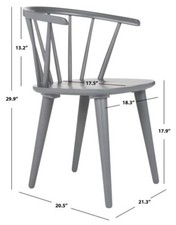 Safavieh curved spindle for sale  Whitestown