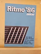 Fiat ritmo depliant usato  Macomer