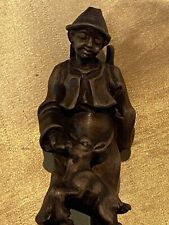 Holzfigur jäger kitz gebraucht kaufen  Nürnberg