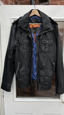 Superdry men leather for sale  LEDBURY