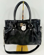 Bolsa de mão Michael Kors Hamilton couro preto East West bolsa de ombro comprar usado  Enviando para Brazil