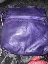 Small leather purple for sale  BEXLEYHEATH