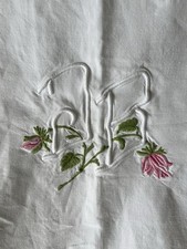 Vintage french linen for sale  BRIDPORT