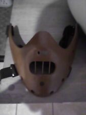Máscara de resina Silencio de los Corderos Hannibal Lecter Halloween Juegos con disfraces Accesorios segunda mano  Embacar hacia Argentina