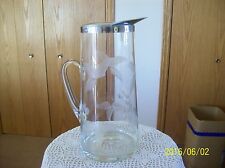 Carafe large etched for sale  Onekama