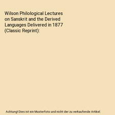 Wilson philological lectures gebraucht kaufen  Trebbin