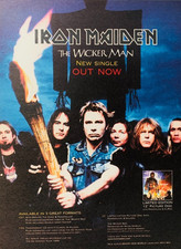 ANÚNCIO IMPRESSO ORIGINAL IRON MAIDEN 2000 O HOMEM DE VIME comprar usado ANÚNCIO IMPRESSO ORIGINAL IRON MAIDEN 2000 O HOMEM DE VIME comprar usado  Enviando para Brazil