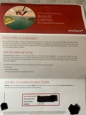 Mydays mehrzweckgutschein gebraucht kaufen  Neuruppin