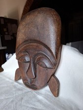 Maschera etnica legno usato  San Cesareo