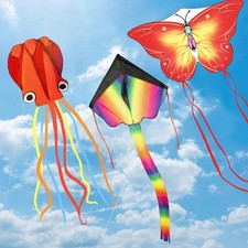 Pack colorful kites for sale  WICKFORD