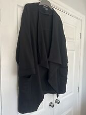 Black waterfall cardigan for sale  MILTON KEYNES