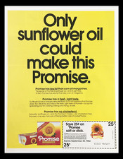 Cupom circular 1984 Promise óleo vegetal propagação anúncio, usado comprar usado  Enviando para Brazil