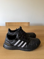 Używany, Adidas UltraBoost Czarne skórzane buty UK 8 42 Czarne Bieganie Continental RZADKIE na sprzedaż Używany, Adidas UltraBoost Czarne skórzane buty UK 8 42 Czarne Bieganie Continental RZADKIE na sprzedaż  Wysyłka do Poland