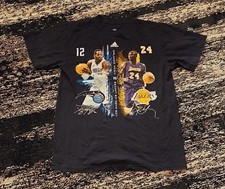 Camiseta Vintage 2009 Adidas NBA Finals Kobe Bryant vs Howard Tamanho M Lakers Magic comprar usado  Enviando para Brazil