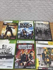 Lote de música Green Day: Rock Band Xbox 360 Beatles Rock Band 1,2 Rap Star Dj Hero comprar usado  Enviando para Brazil