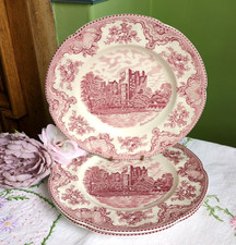 Pink dinner plates for sale  BRIDLINGTON