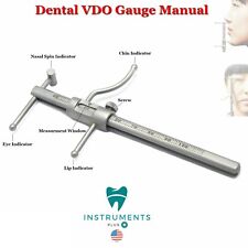 Instrumentos prótodontia dental VDO medidor régua Venus Apollo comprar usado  Enviando para Brazil