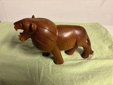 Tiger holz figur gebraucht kaufen  Großrosseln