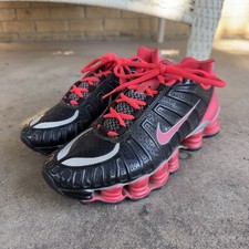 Tênis Nike Feminino Tamanho 8 M Shox TLX NS DK Monster 488344-061 Preto Rosa comprar usado  Enviando para Brazil