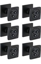 Jatos de spray corporal de alta pressão de latão sólido para chuveiro, spray de massagem quadrado, preto comprar usado  Enviando para Brazil