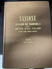 1971 catalogo sassone usato  Cagliari