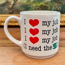 Heart job mug for sale  Garland