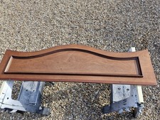 Mahogany bed head for sale  SPALDING