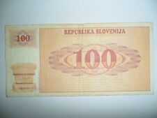 Banconota 100 tolar usato  Reggio Calabria