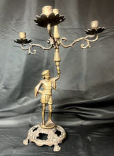 Antico candelabro fiamme usato  Torrecuso