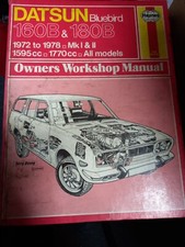 Haynes manual datsun for sale  BILSTON