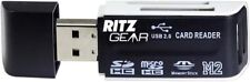 Usado, Lector de tarjetas SD USB doble Ritz Gear 4 en 1 lector de tarjetas de memoria SD USB 2.0 segunda mano  Embacar hacia Argentina