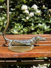 Dackel hund bronze gebraucht kaufen  Hagen im Bremischen