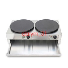 Máquina de panqueques comercial de crepé crepera círculo de panqueques crepes franceses segunda mano  Embacar hacia Mexico