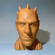 Genuíno Star Wars DARTH MAUL RESINA CÓPIA IMPRESSA Protótipo 1999 Lucas Film Kinnerton comprar usado  Enviando para Brazil