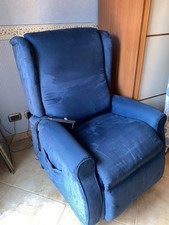 Poltrona reclinabile elettrica usato  Roma