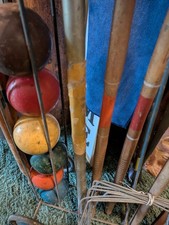 Croquet set vintage for sale  Kemp