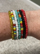 7pcs elastic beaded for sale  Portage