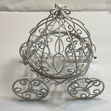 Carruagem estilo Cinderela decoração de mesa de plástico branco exibição chuveiro casamento comprar usado  Enviando para Brazil