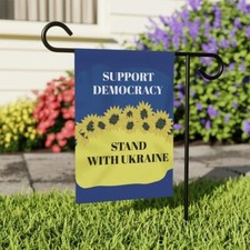 Stand ukraine flag for sale  Warroad