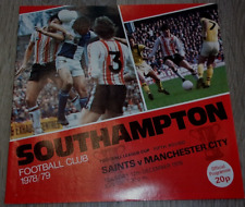 Southampton manchester city for sale  SUTTON