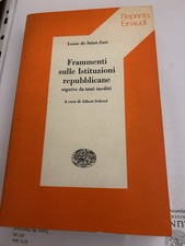 Frammenti sulle istituzioni usato  Vejano