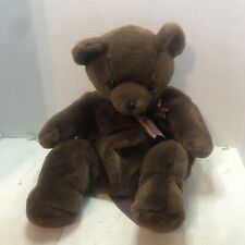 "Mochila de felpa ajustable Teddy Bear para niños marrón oscuro de 17""" segunda mano  Embacar hacia Argentina