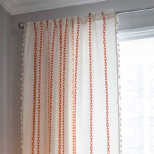 Stripe geometric curtain for sale  UK