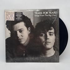 Tears For Fears - Songs From The Big Chair - 1985 US 1st Press (NM) HYPE Sticker comprar usado  Enviando para Brazil
