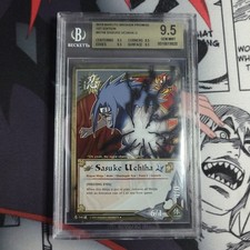 NARUTO CCG SASUKE UCHIHA #748 FOLHA QUEBRADA PROMESSA BGS 9.5 comprar usado  Enviando para Brazil