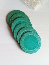 Grüne gläser untersetzer gebraucht kaufen  Lengenfeld