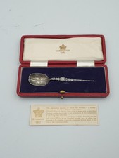 1937 coronation silver spoon for sale  LEEDS